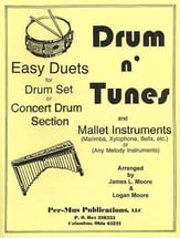 DRUM AND TUNES DRUM AND MALLET DUET SET OF 2 BOOKS cover